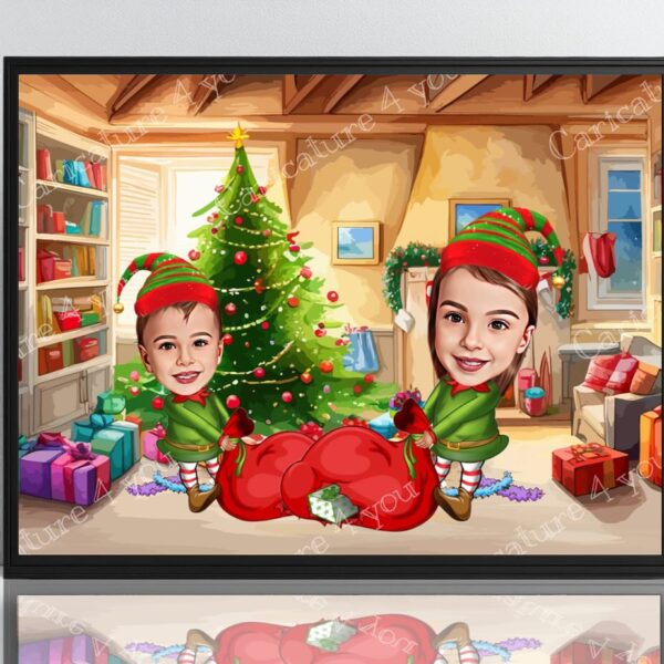 Коледна карикатура за деца